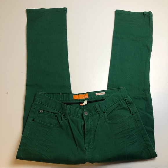 Enjoi Sundays Slim Fit Green Jeans Mens Size 34 - Picture 3 of 4